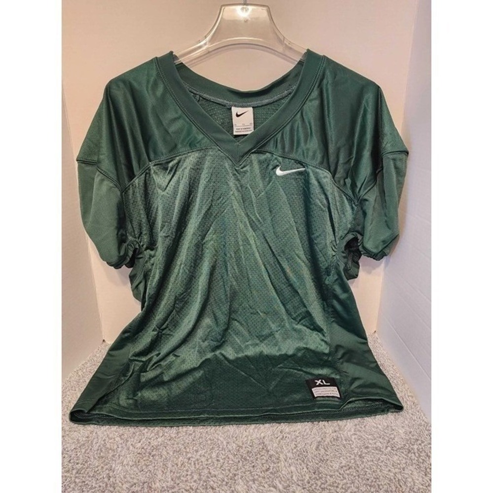 Nike Vapor Varsity Football Practice Mesh Jersey Size XL Green 908729-341 NWT